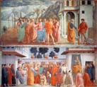 frescoes in the cappella brancacci